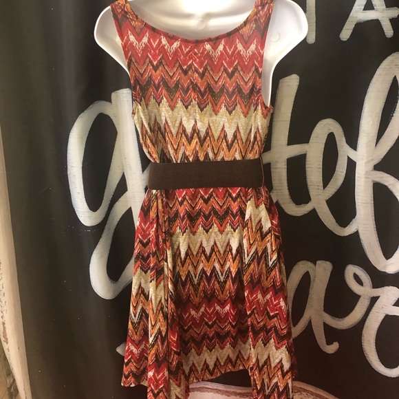 Multi color high/low dress-2 for $20 (Mix & Match) - Picture 2 of 3